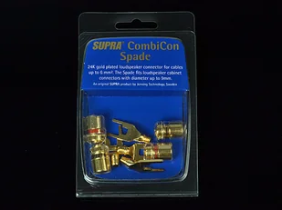Supra Cables CombiCon Spade - wtyki widełkowe avcorp-243-uniw - Inne akcesoria audio-wideo - miniaturka - grafika 2