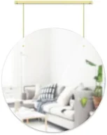 Lustra - Lustro Exhibit 77x61 złote - miniaturka - grafika 1