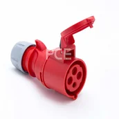 Osprzęt siłowy - PCE Polska Gniazdo 16A/4 przenośne 214-6 G16/4P - miniaturka - grafika 1