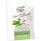 Odświeżacze powietrza - Natura Amica Herbata i Bawełny Saszetki do szafy - miniaturka - grafika 1