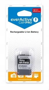 EverActive everActive Akumulator everActive CamPro - zamiennik NP-FW50 EVE15 (EVB001) - Akumulatory do aparatów dedykowane - miniaturka - grafika 2
