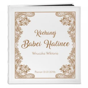 NA Murrano Album Zdjęcia GRAWER Upominek Dla Babci ALB-SC-WH-CO2-026 - Albumy fotograficzne NA Murrano Album Zdjęcia GRAWER Upominek Dla Babci ALB-SC-WH-CO2-026 - Albumy fotograficzne - miniaturka - grafika 1