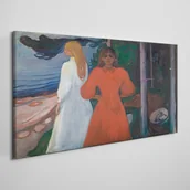 Obrazy i zdjęcia - PL Coloray Obraz Canvas Czerwony biały Abstrakcja 120x60cm - miniaturka - grafika 1