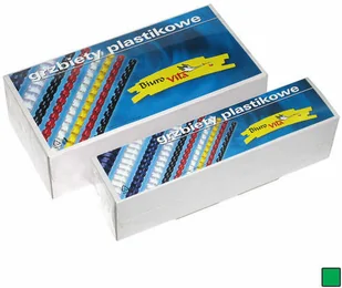 Argo Grzbiet Do Bindowania 8 mm Zielony 100 Szt. - Grzbiety do bindownic - miniaturka - grafika 2