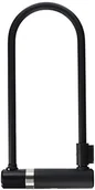 Akcesoria rowerowe - AXA Newton Bügelschloss, czarna, 100 x 3 x 3 cm ALA015 - miniaturka - grafika 1