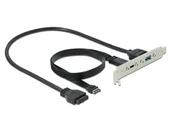 Adaptery i przejściówki - Delock 89934 przejściówka USB C USB A Czarny, Adapter - miniaturka - grafika 1