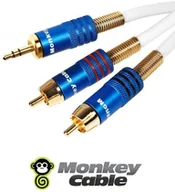 Kable - Monkey Cable Kabel Jack 3.5 Stereo - 2RCA MonkeyCable Concept MCTJ2P15 - 15m MCTJ2P15 - miniaturka - grafika 1