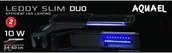 Oświetlenie akwarium - Aquael Leddy Slim 10W Duo Sunny&Plant Czarny - miniaturka - grafika 1