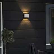 Lampy ogrodowe - Konstsmide Kinkiet zewnętrzny LED Chieri, 8-punktowy, biały - miniaturka - grafika 1