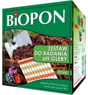 Nawozy ogrodnicze - bros Zestaw do badani PH gleby BIOPON - miniaturka - grafika 1