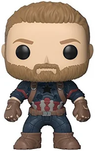 Funko Figurka Kapitan Ameryka - Pop! Vinyl: Marvel Avengers: Wojna bez granic - Figurki kolekcjonerskie - miniaturka - grafika 3
