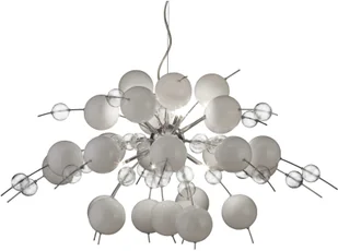 Naeve Leuchten Oprawy oświetleniowe C, wisząca Naeve ""Explosion"", szkło, 20 W, G4, 98 x 98 x 150 cm, chrom 7030923 7030923 - Lampy sufitowe - miniaturka - grafika 2