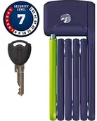 Zabezpieczenia do roweru - Abus 6055/60 bordowe Lite zapięcie rowerowe, niebieski, 60 cm 78062-2 - miniaturka - grafika 1