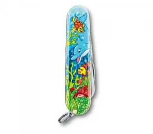 Victorinox Zestaw dla dzieci scyzoryk My First zwierzęca edycja DELFIN Skip 0.2373.E1 0.2373.E1 - Scyzoryki - miniaturka - grafika 5