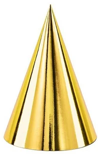 Party Deco Czapeczki złote - 6 szt. - Urodziny dziecka - miniaturka - grafika 3