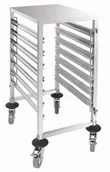 Pojemniki i kosze gastronomiczne - Vogue Wózek transportowy 7 x GN1/1 | 380x557x(H)900mm GG498 - miniaturka - grafika 1