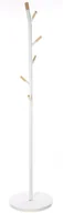 Wieszaki i stojaki - 5five Simple Smart Wieszak do przedpokoju na płaszcze 6 haczyków 175 cm biały 138934B - miniaturka - grafika 1