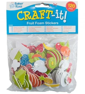 Baker Naklejki piankowe Owoce ROSS - Przybory szkolne - miniaturka - grafika 2