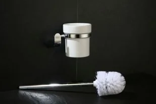 Art Platino EMIRA Szczotka WC wisząca chrom EMI-85090 - Akcesoria do wc - miniaturka - grafika 2