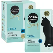 Mokra karma dla kotów - Cosma Soup, 12 x 40 g Pakiet mieszany - miniaturka - grafika 1