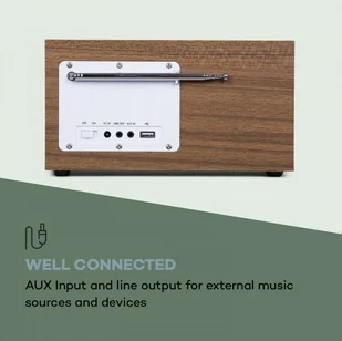 Auna Silver Star Mini Dąb - Radia - miniaturka - grafika 9