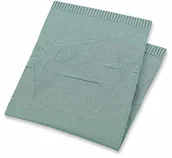 Koce i narzuty dla dzieci - Sterntaler koc z dzianiny Baylee, wiek: dla niemowląt od urodzenia, 75 x 90 cm, zielony - miniaturka - grafika 1