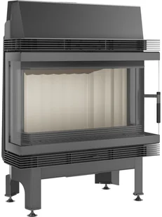 Kratki.pl Marek Bal Kominek powietrzny stalowy BLANKA lewy prawy BS 11 kW  180 BLANKA/670/570/LP/BS - Kominki wolnostojące - miniaturka - grafika 8