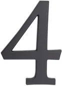 Numery na dom - Stahl Cyfra /4/ 19CM GRAFIT ALUMINUM - miniaturka - grafika 1