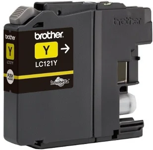 Brother LC121Y - Tusze oryginalne - miniaturka - grafika 2