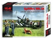 Modele do sklejania - ICM Model plastikowy Samolot Spitfire Mk.IX w/RAF Pilots&Gr.Personnel GXP-689753 - miniaturka - grafika 1