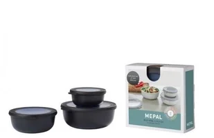 MEPAL Rosti Mepal zestaw startowy cirqula multibowl-CZ. (350 ML, 750 ML, 1250 ML)  , puszki na zapasy Micro mikrofalowa 106230041100 - Pojemniki kuchenne - miniaturka - grafika 2