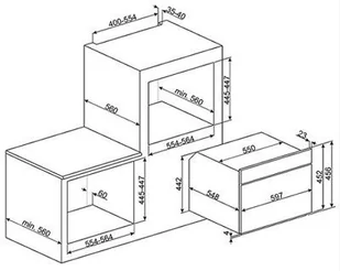 Piekarnik do zabudowy Smeg SF4920VCX - Piekarniki do zabudowy - miniaturka - grafika 3