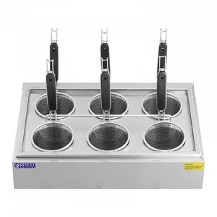 Royal Catering Warnik do makaronu z 6 koszami temp 30-110°C RC-PM006 - Inne urządzenia gastronomiczne - miniaturka - grafika 4