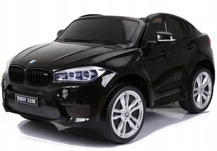 Auto Na Akumulator Nowe Bmw X6M Czarne Lakierowane - Akcesoria rowerowe - miniaturka - grafika 5