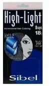 Pozostałe akcesoria fryzjerskie - Sibel High-Light Wraps 18cm papierki do koloryzacji 250sztuk - miniaturka - grafika 1