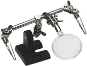 Akcesoria do lutowania - LUX-TOOLS LUX Uchwyt do prac precyzyjnych z lupą - miniaturka - grafika 1