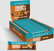 Odżywki białkowe - Myprotein Crispy Layered Bar - Czekolada i karmel - miniaturka - grafika 1