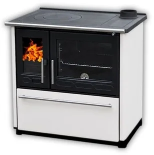 584 TOPSTOVE Kuchnia stalowo żeliwna z piekarnikiem 8kW bez płaszcza wodnego wylot spalin 120mm kolor brązowy) 58477290 - Kuchnie węglowe - miniaturka - grafika 3