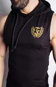 Koszulki sportowe męskie - Furia Tank top męski z kapturem nowe logo Furia - miniaturka - grafika 1