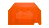 Kostki, złączki, wtyczki - Wago Ścianka rozdzielająca pomarańczowa 281-322 /25szt./ 281-322 - miniaturka - grafika 1