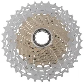 Kasety rowerowe - SHIMANO Kaseta SLX CS-HG81 srebrny / Ilość biegów: 10 / Stopniowanie: 11-34 ICSHG8110134 - miniaturka - grafika 1