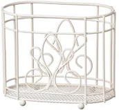 Pozostałe akcesoria kuchenne - Premier Housewares Premier housewares de Lis uchwyt na przybory, kolor kremowy (0508287) - miniaturka - grafika 1