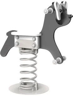 Woopie Woopie Bujak Sprężynowiec Panda HDPE Fairytale 177004001001 - Place zabaw - miniaturka - grafika 2