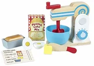 Zabawki AGD - Melissa & Doug Drewniany Zestaw Mikserów do robienia ciasta 3+ Udawanie Zabawy Zabawka do odgrywania Ról 9840 - miniaturka - grafika 1