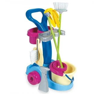 Wader QT Zestaw Sprzątający wózek - Zabawki AGD - miniaturka - grafika 3