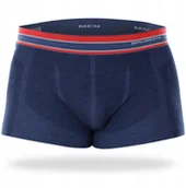 Majtki męskie - Brubeck Termoaktywne bokserki męskie merino r. M - miniaturka - grafika 1