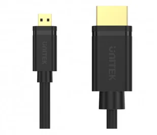 Unitek Y-C182 Kabel micro HDMI HDMI 2.0 4K 60Hz 2m - Adaptery i przejściówki - miniaturka - grafika 5