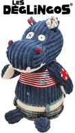 Maskotki i pluszaki - Deglingos Les Les maskotka Hipopotam Hippipios - miniaturka - grafika 1