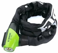 Zabezpieczenia do roweru - Etook Zamknięcie ETOOK ET-155 L łańcuch 1000 mm czarno-zielony 344186 - miniaturka - grafika 1