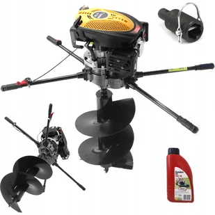 Świder Spalinowy do ziemi Wiertnica Glebowa Demon - Świdry do ziemi - miniaturka - grafika 3